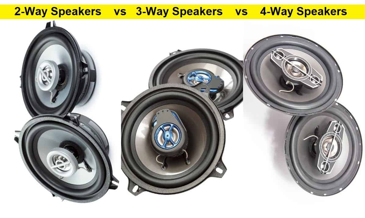 2-Way vs. 3-Way vs. 4-Way Speakers